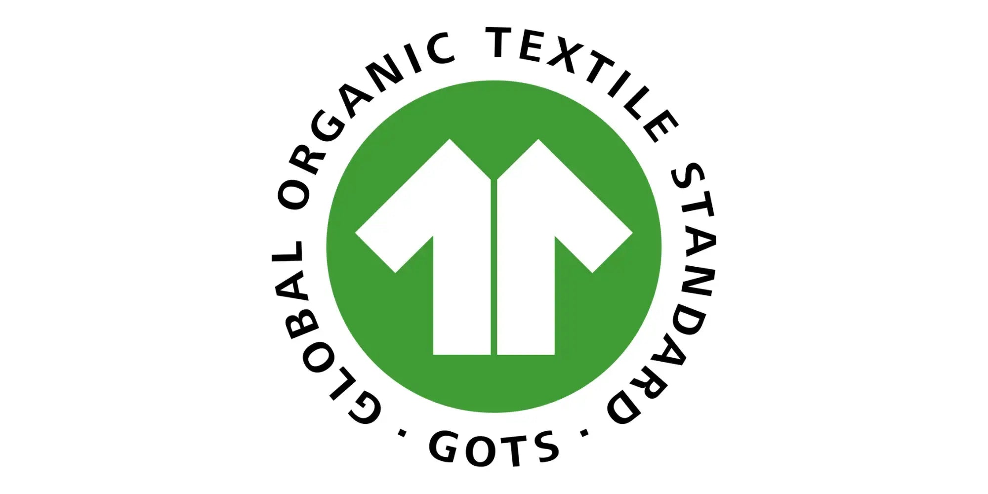GOTS certification logo on organic cotton clothing label