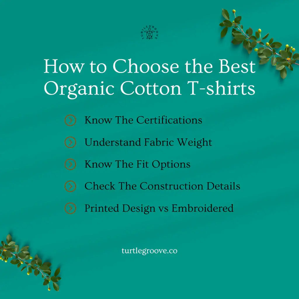 How to Choose the Best Organic Cotton T-Shirt