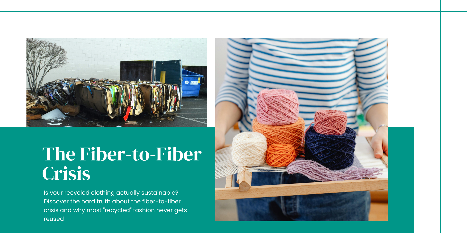 The Hard Truth About "Recycled" (The Fiber-to-Fiber Crisis)