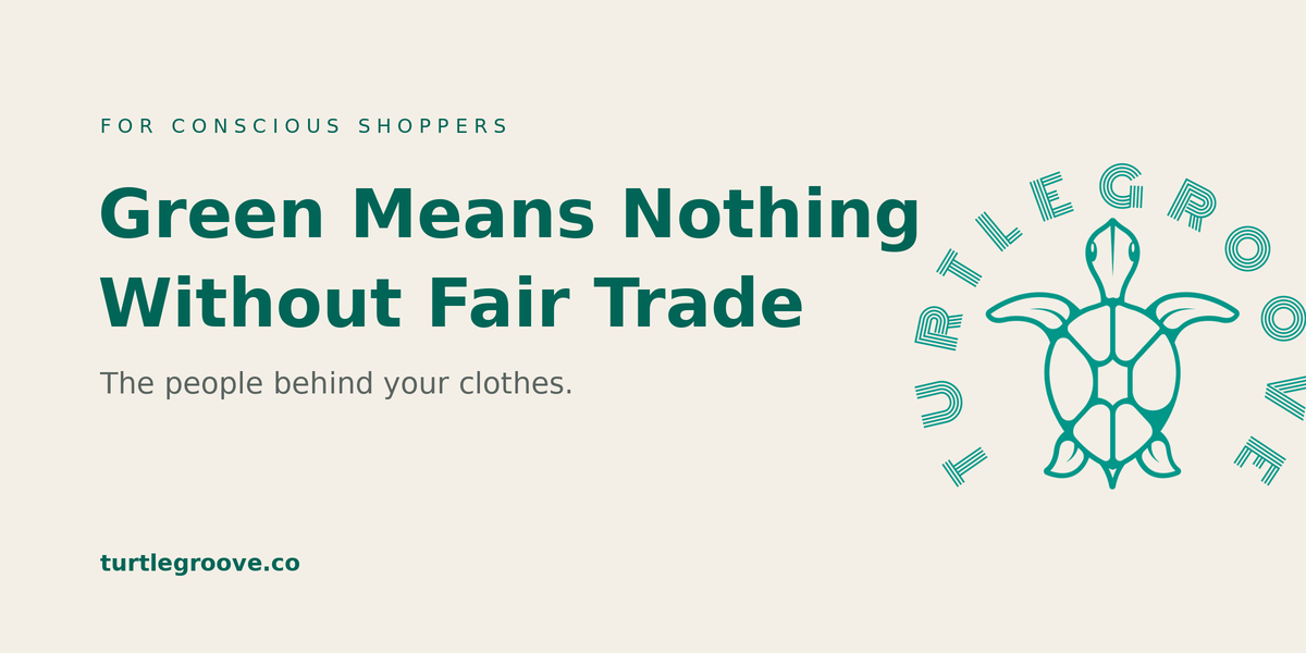 Why sustainable fashion needs fair trade — the people behind your clothes