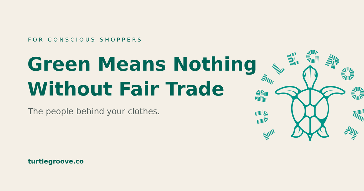 Why sustainable fashion needs fair trade — the people behind your clothes