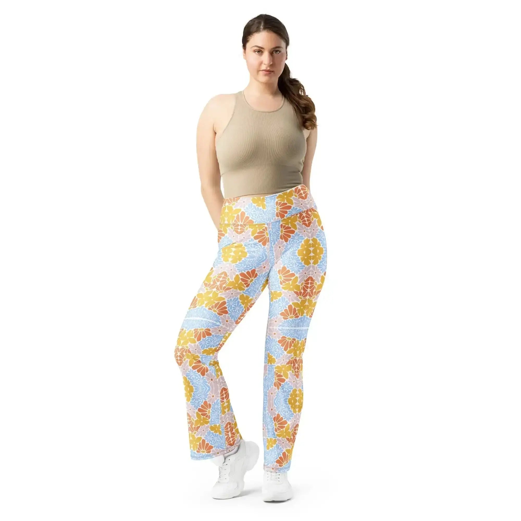 Women's Flare Leggings - TeeandTurtle
