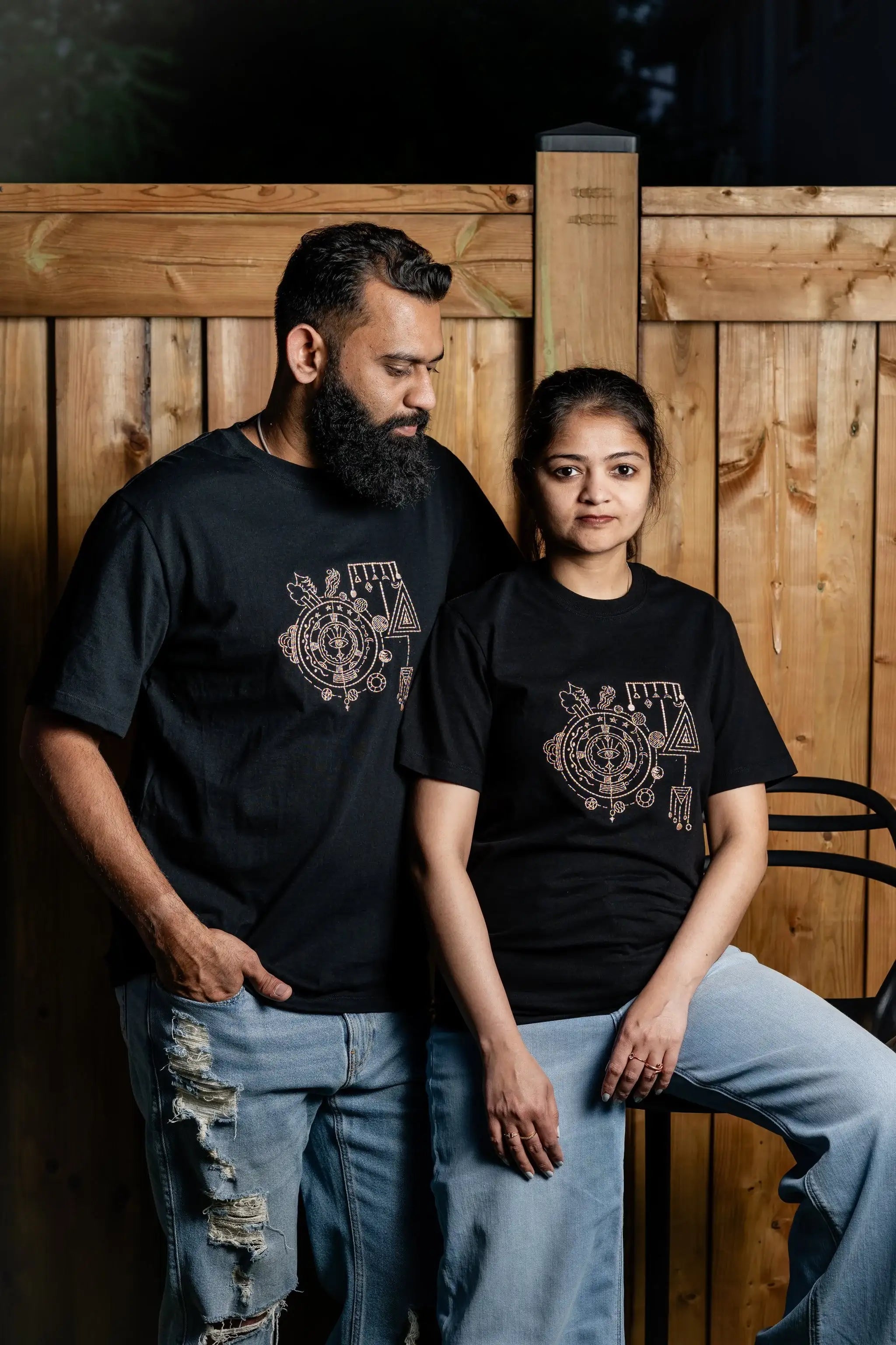 Organic Cotton Embroidered T-Shirts | TURTLEGROOVE