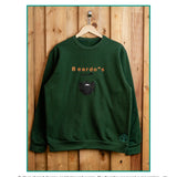Beardo embroidered sweatshirt by TURTLEGROOVE – feature highlights, organic cotton, Made in Canada