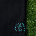 TURTLEGROOVE Made in Canada logo – black embroidered t-shirt