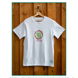Bold & Fierce embroidered t-shirt by TURTLEGROOVE – feature highlights, organic cotton, Made in Canada