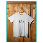 I Will Can Wish embroidered t-shirt by TURTLEGROOVE – feature highlights, organic cotton, Made in Canada