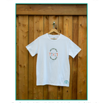 Own Your Skills embroidered t-shirt by TURTLEGROOVE – feature highlights, organic cotton, Made in Canada