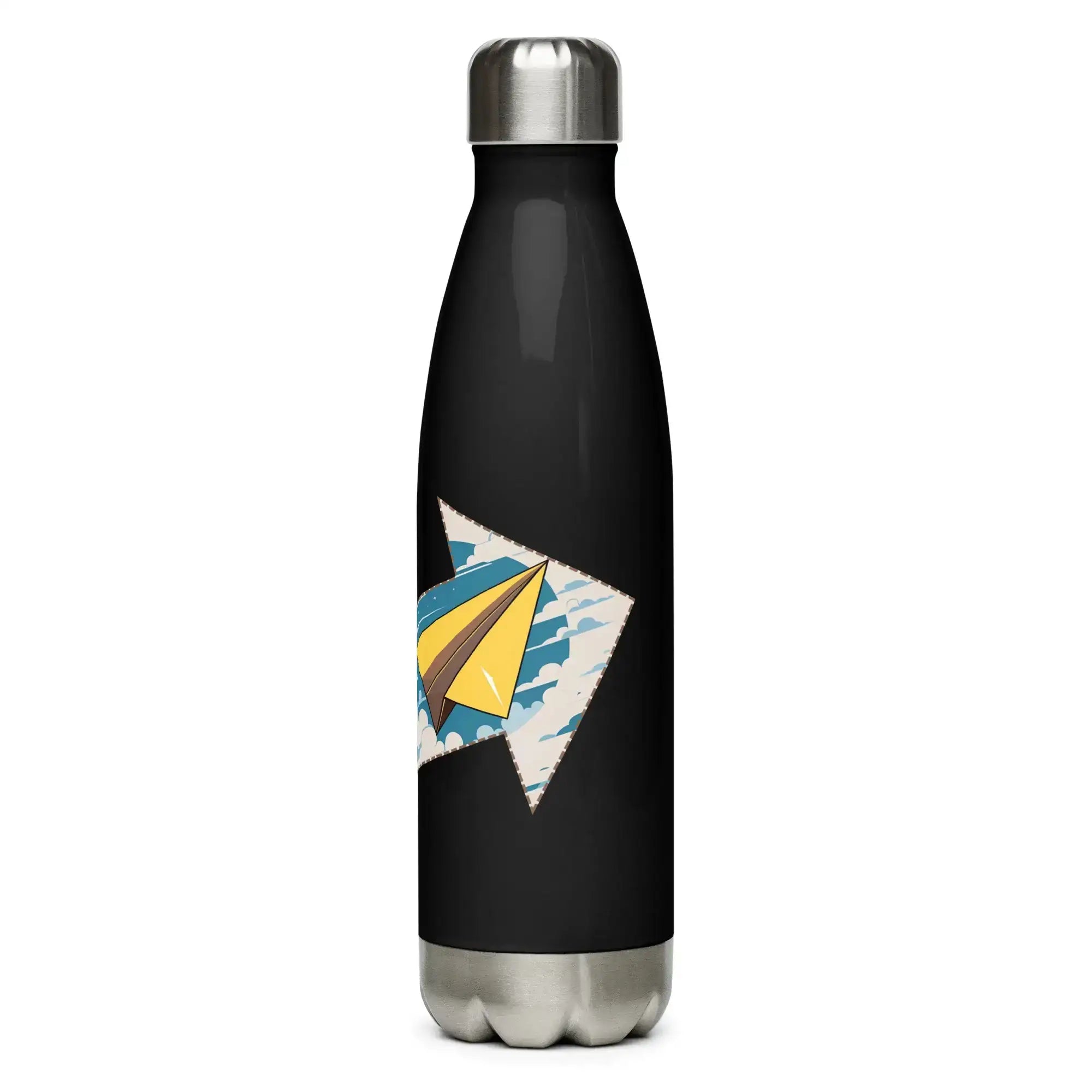 Go With Th Flow | Stainless Steel | Bottle | TeeandTurtle | Sustainable