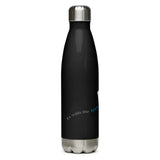 Go With Th Flow | Stainless Steel | Bottle | TeeandTurtle | Sustainable