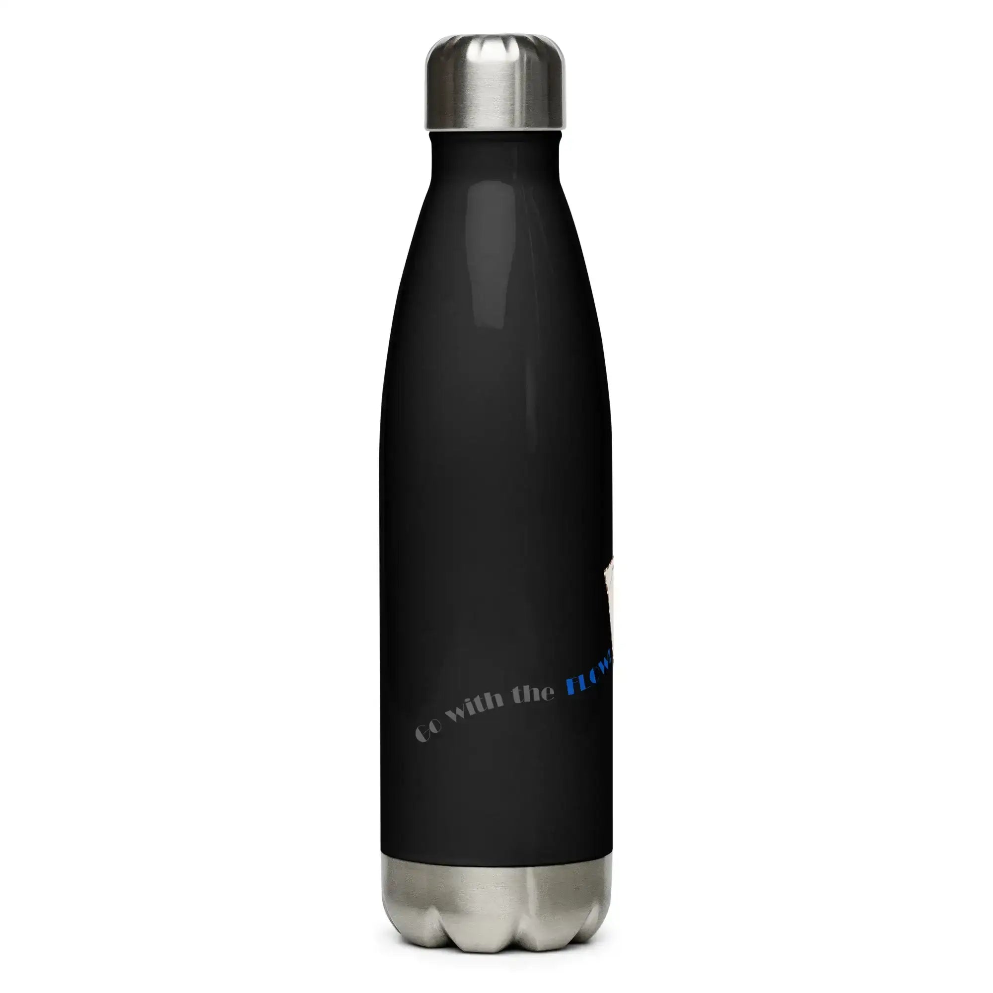 Go With Th Flow | Stainless Steel | Bottle | TeeandTurtle | Sustainable