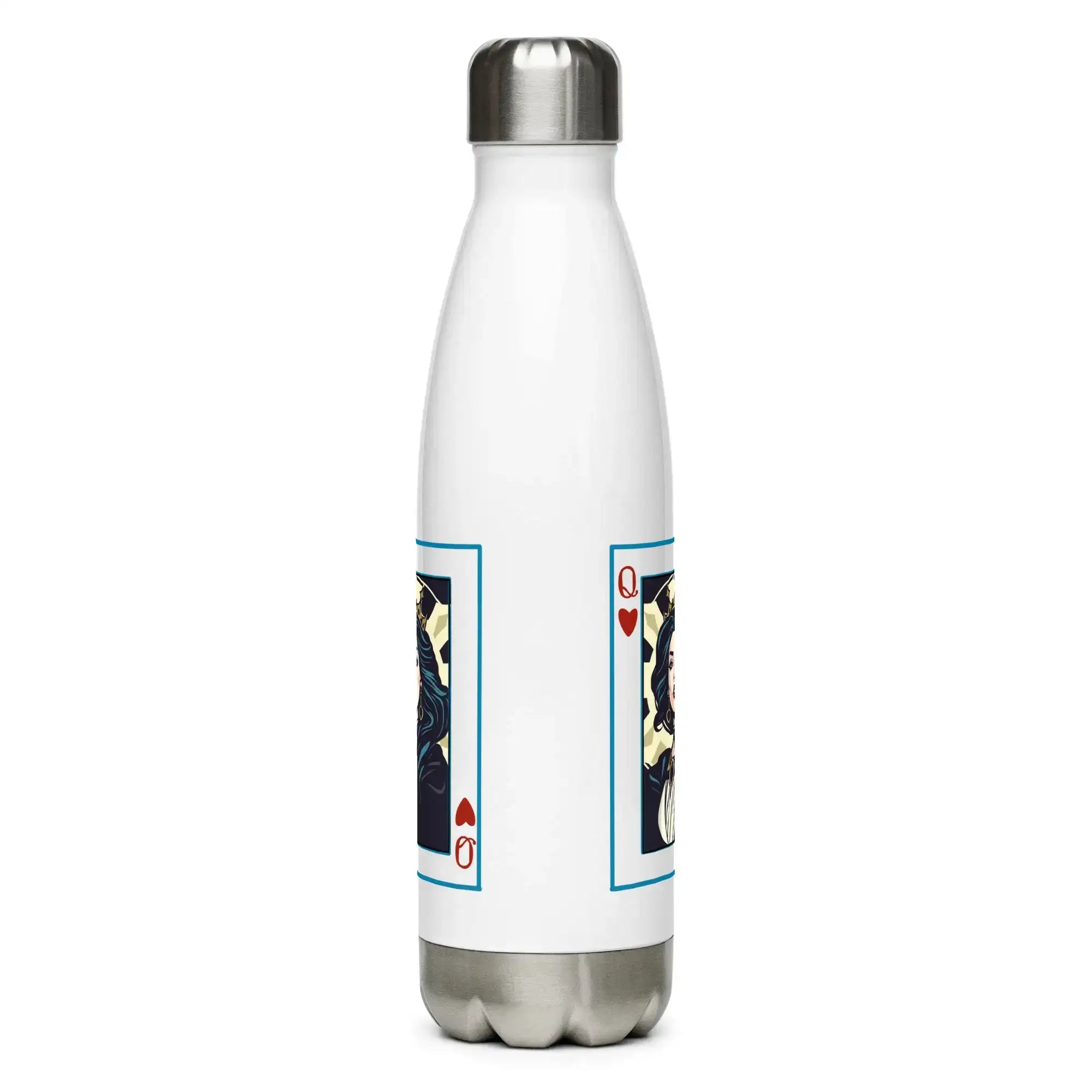 Queen Of Cards | Stainless Steel | Bottle | TeeandTurtle | Sustainable