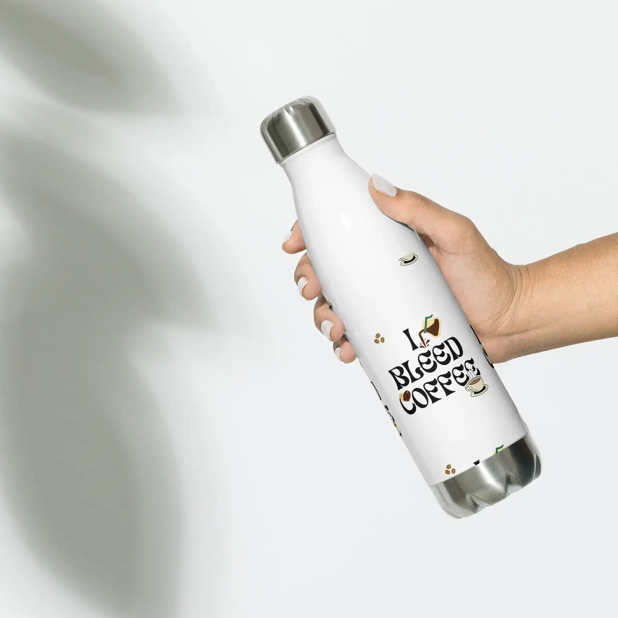 I Bleed Coffee | Eco-Friendly | Bottle | TeeandTurtle | Sustainable