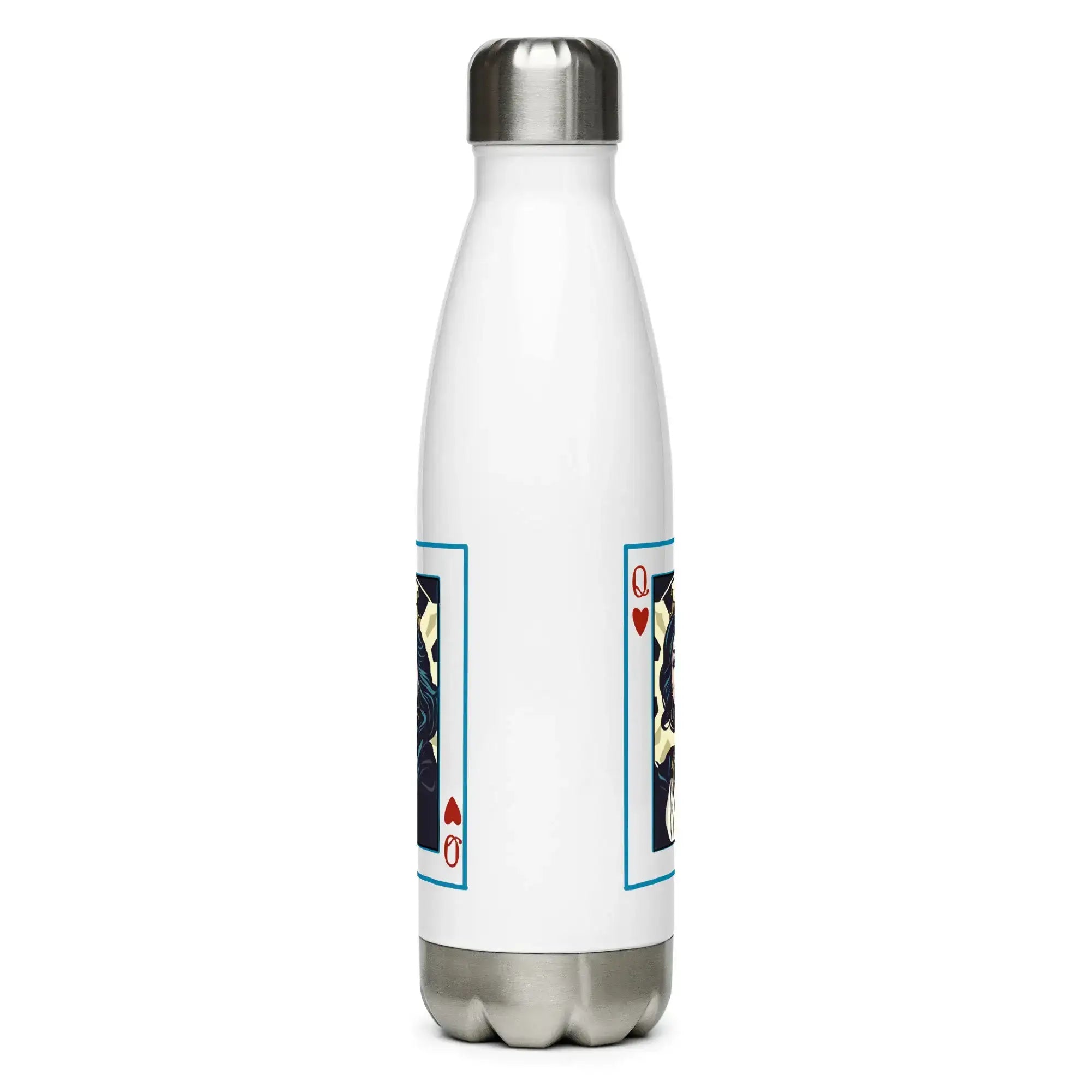 Queen Of Cards | Stainless Steel | Bottle | TeeandTurtle | Sustainable