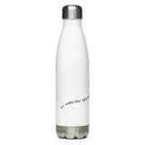 Go With Th Flow | Stainless Steel | Bottle | TeeandTurtle | Sustainable