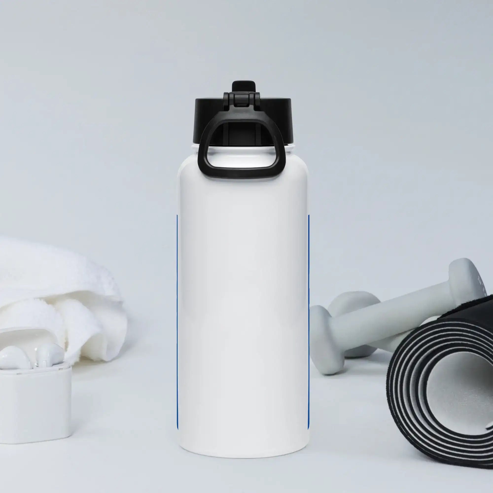 Overall A Hero | Stainless Steel | Bottle with Straw | TeeandTurtle | Sustainable