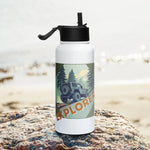 Explorer | Stainless Steel | Bottle with Straw | TeeandTurtle | Sustainable